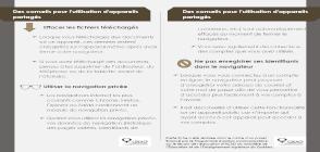 miniature fiche Des conseils pour l'utilisation d'appareils partagés